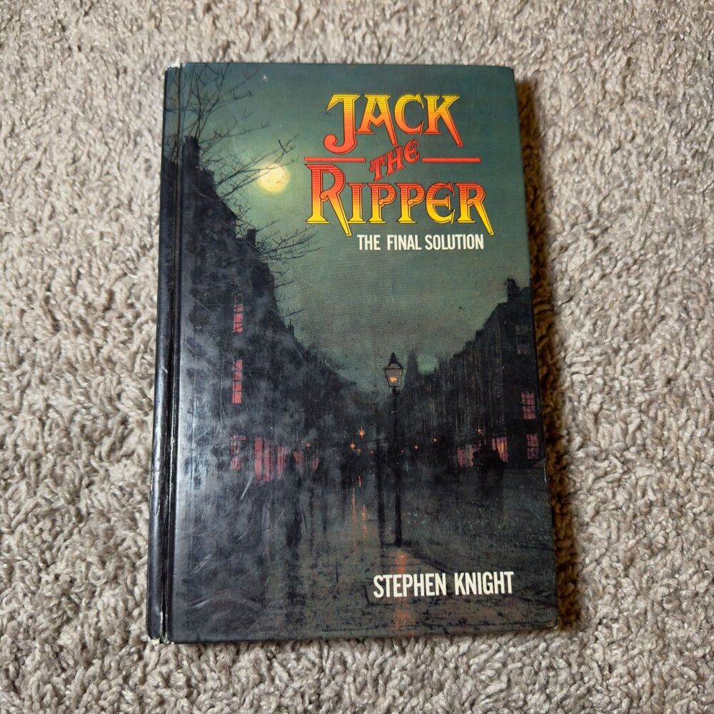 Jack the Ripper The Final Solution Stephen Knight 1984 1st Revised Edition HC